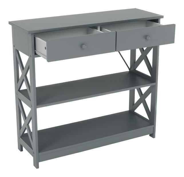 Konzolový stolek Meyer (šedá)