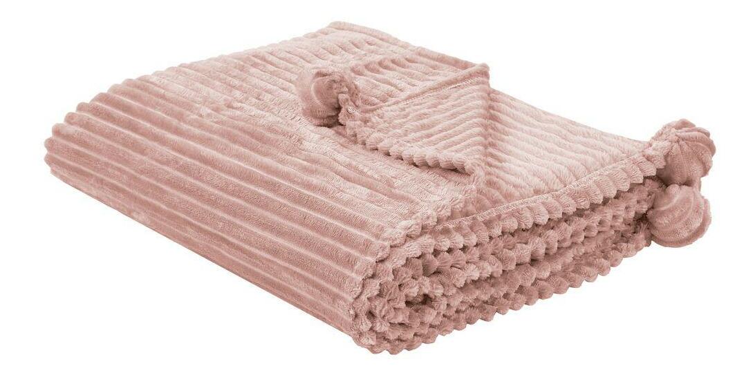 Deka 150 x 200 cm Kawier (růžová)