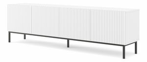 TV skříňka/stolek 4D 200 Rowanna (bílá + černá)