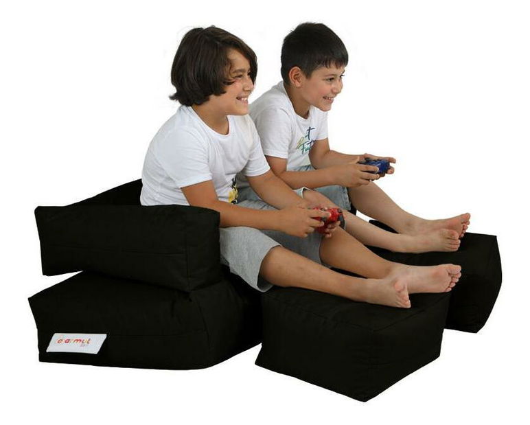 Sedací pytel Kiddo (černá)