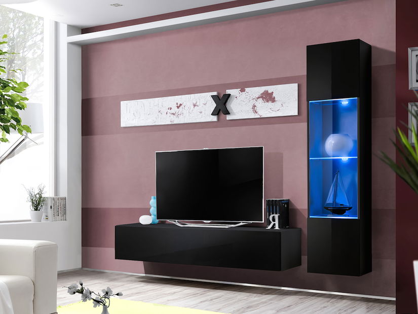 Obývací stěna Ashwell 25 ZZ AI G3 (s osvětlením)