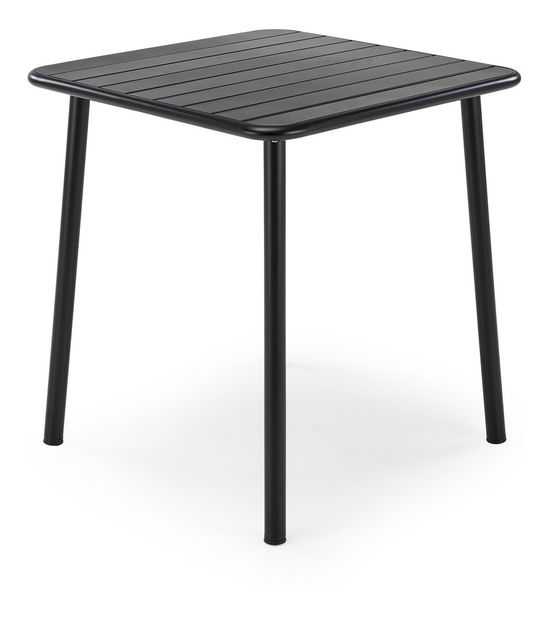 Zahradní stolek Basto 2 (černá) (pro 2 osoby)