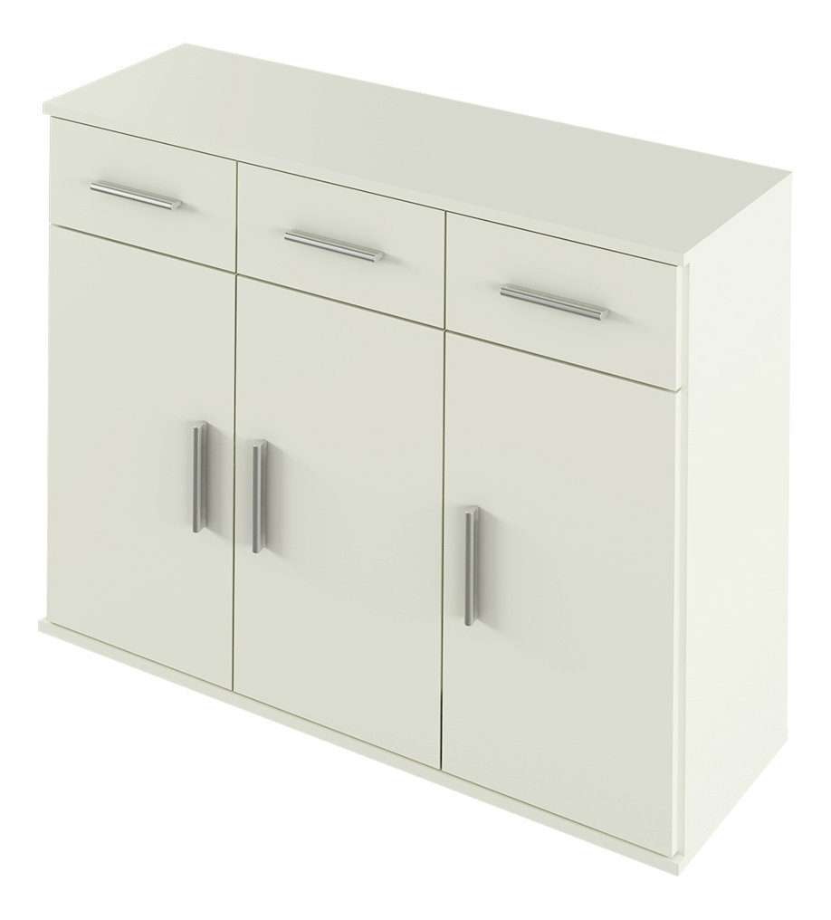 Kombinovaná komoda typ 3 Ressan (bílá)