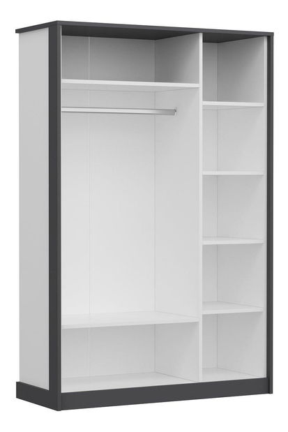 Ložnice Live (antracit + bílá)