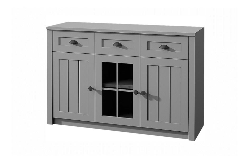 Komoda K3S Provense (šedá)