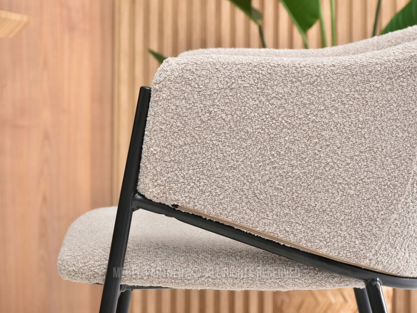 Židle Chad (béžová + černá)