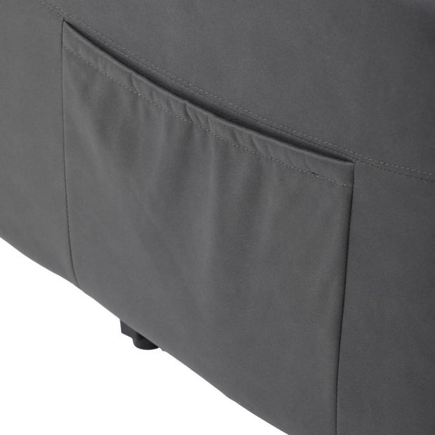 Polohovací křeslo Turbia (šedá)