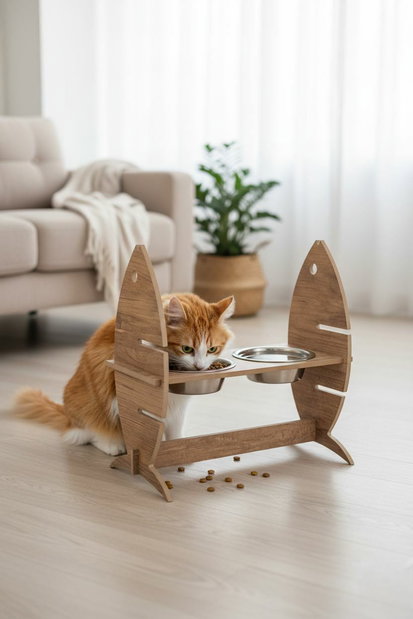 Sada misek pro domácí zvíře Apia 3 (přírodní)