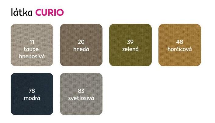 Rohová sedací souprava Kermit (krémová)