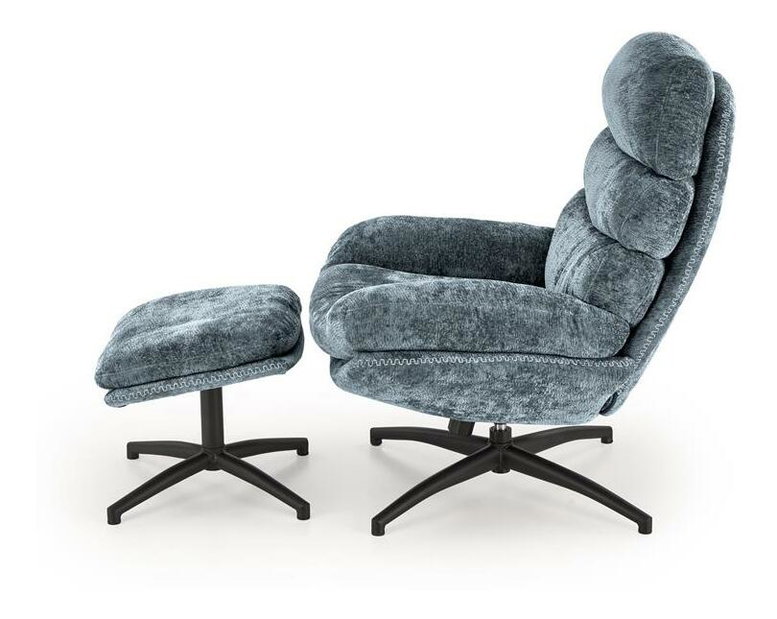 Houpací křeslo Dadario (modrá)