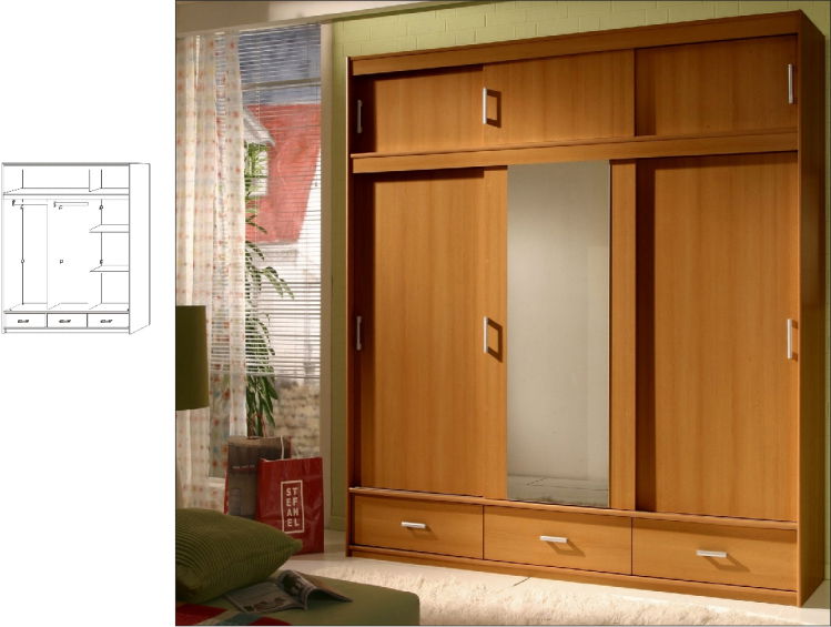 Šatní skříň Standard Super