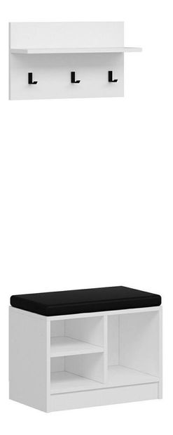  Předsíňová sestava Nemake 9 (bílá)