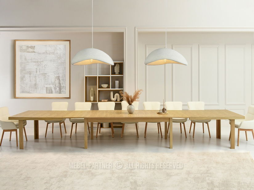 Jídelní stůl Conflictos (dub)