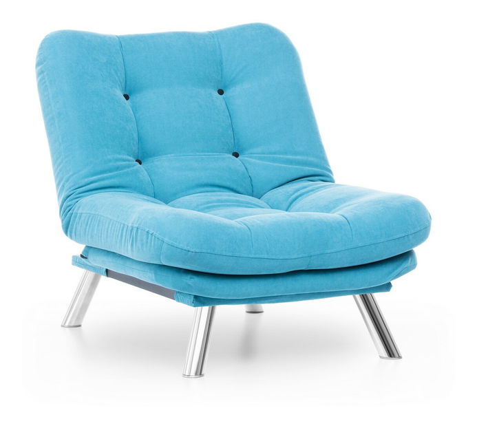 Křeslo Mishike 1 (Tyrkysová)