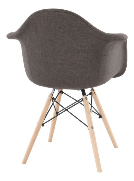 Relaxační křeslo Hazo typ 2 (hnědá + buk)