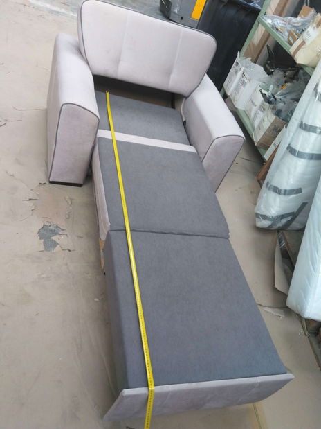 Křeslo Marion 1R (světle růžová) *bazar