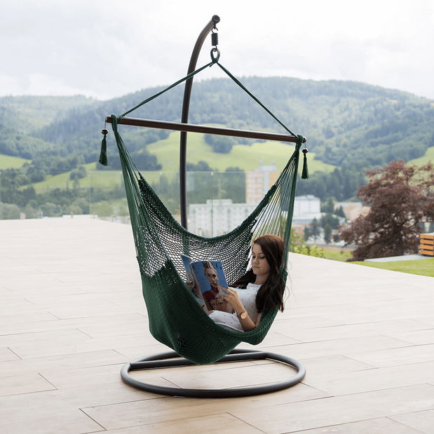 Závěsné houpací křeslo Bassi