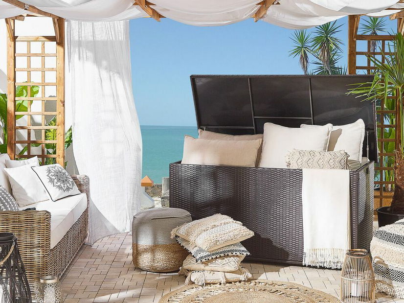 Úložný box 155x75 cm MINTARO (hnědá)