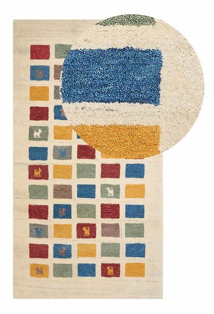 Koberec 80 x 150 cm Murat (vícebarevný)