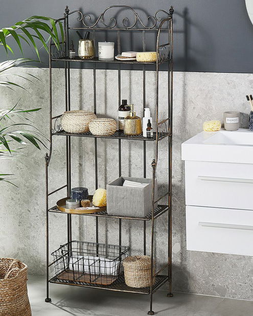 Zahradní regál ITAMMA (černá)