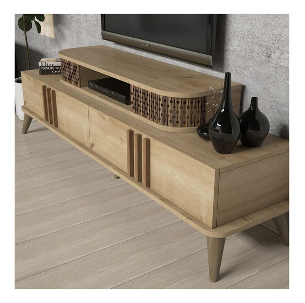 TV stolek/skříňka Lamele 3 (dub)