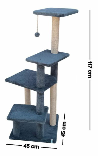 Škrábadlo pro kočky Tikka (růžová)