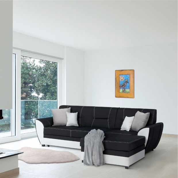 Rohová sedací souprava Menkar (P)