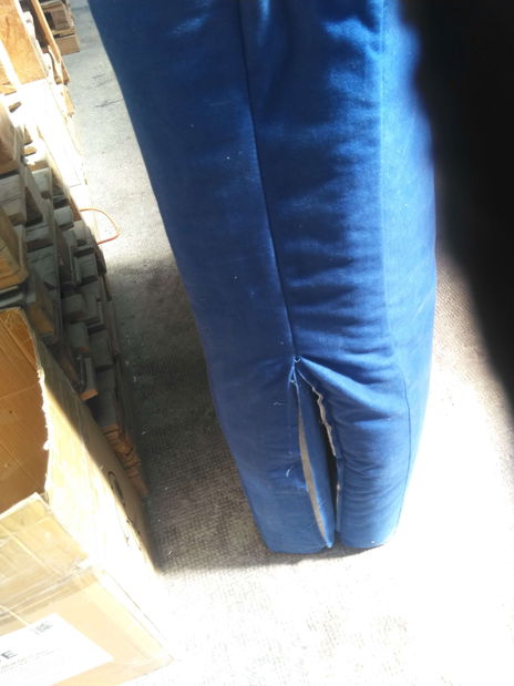 Pohovka futon Tilda (Modrá) *bazar