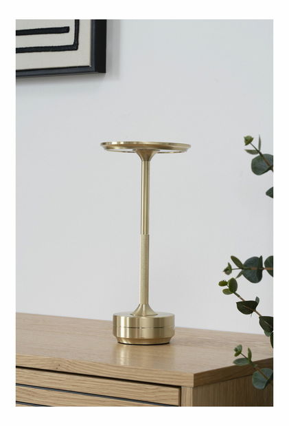 Stolní lampa Lsivania (mosazná)