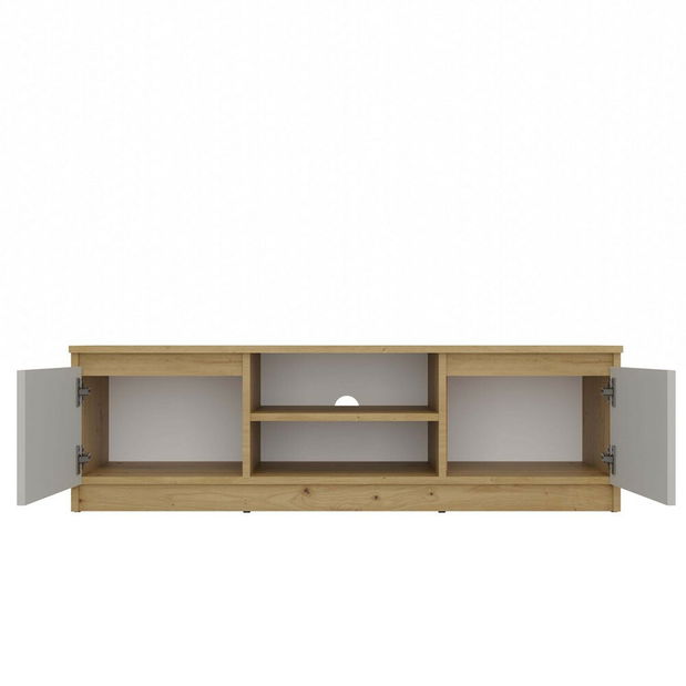 TV skříňka Musecalo 120 (dub artisan + kašmír)