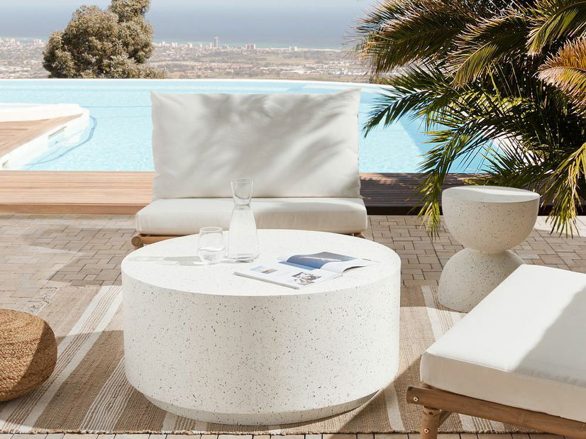 Konferenční stolek Tikvah (bílá)