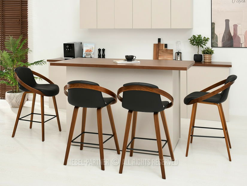 Židle Lila H (ořech tmavý + ořech)