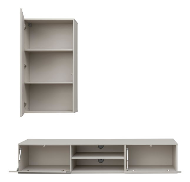 Obývací stěna Gaolino 1 (kašmír + černá) 