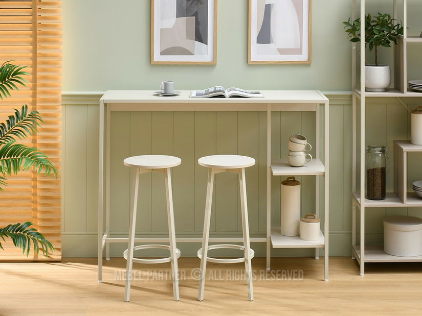 Barová sestava Ejemplares (krémová)