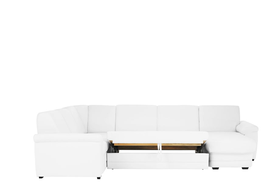 Rohová sedací souprava U Zrim (bílá) (P)