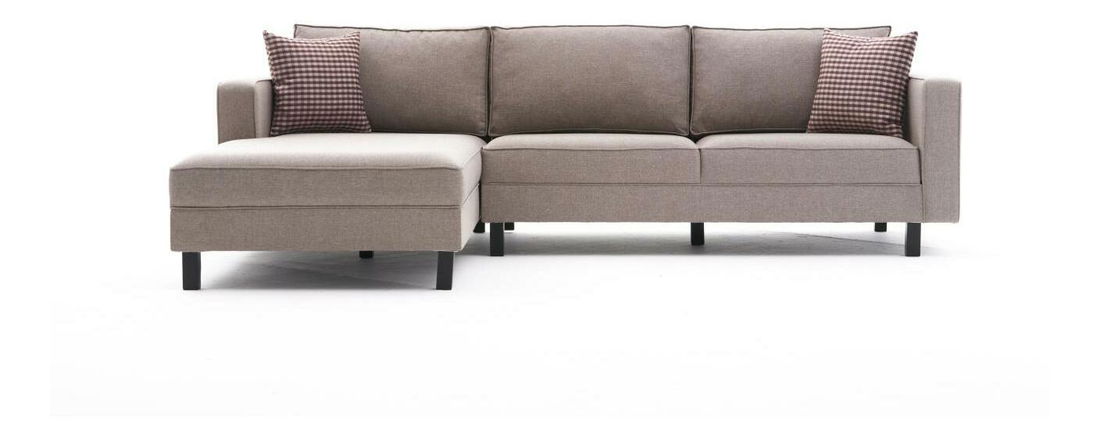 Rohová sedačka Kalen 1 (L) (krémová)