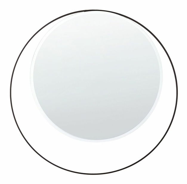 Nástěnné zrcadlo Agie (černá) *výprodej