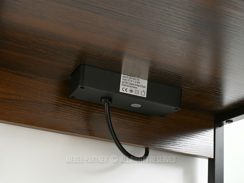 Noční stolek Entrevista (černá)