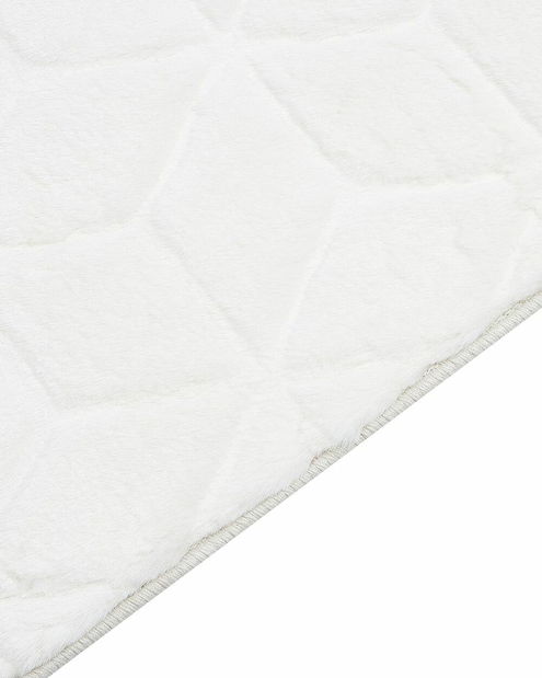 Koberec z umělé kožešiny 160 x 230 cm Thae (bílá)