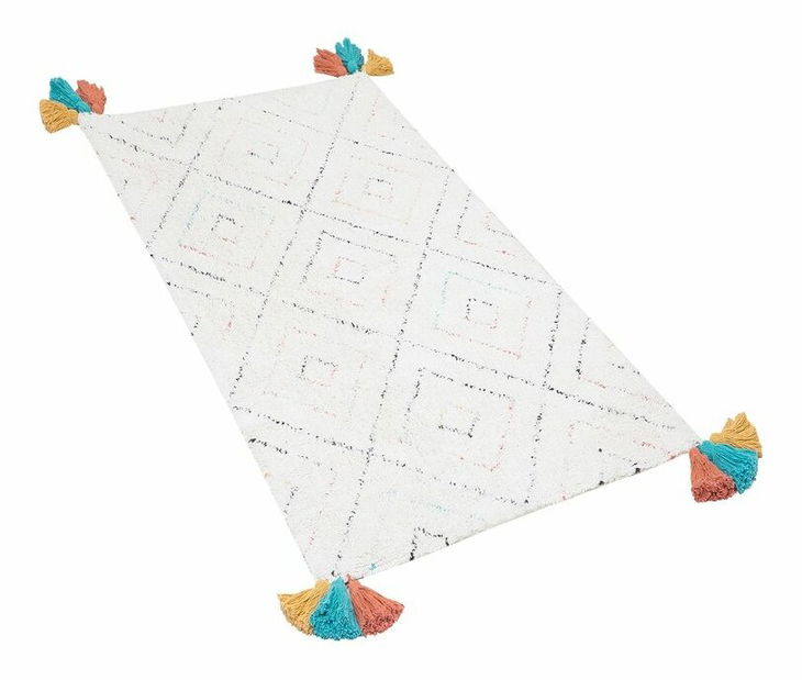 Koberec 150 cm Kavina (bílá)