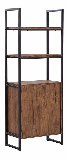 Regál Temesvar (tmavé dřevo)