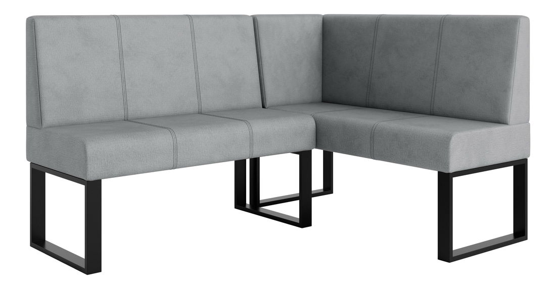 Rohová lavice Bernio 130x170 (šedá) (P)