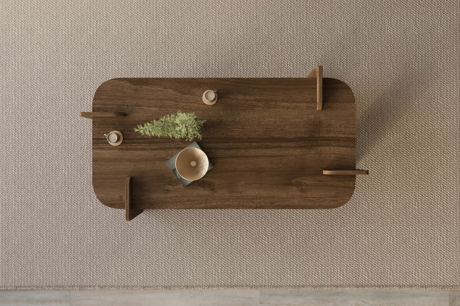 Konferenční stolek Love (ořech)