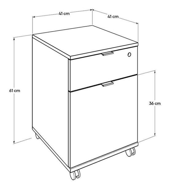 Kancelářský kontejner Rokmodusso 1 (diamantová bílá)