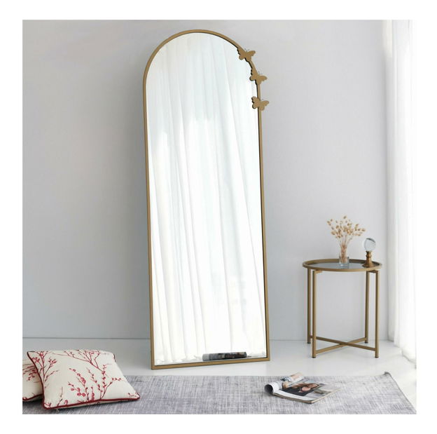 Zrcadlo cheval Vepibi (zlatá matná)