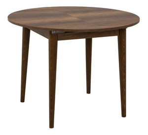 Rozkládací jídelní stůl Vlasta 2 (ořech) (pro 4 osoby)