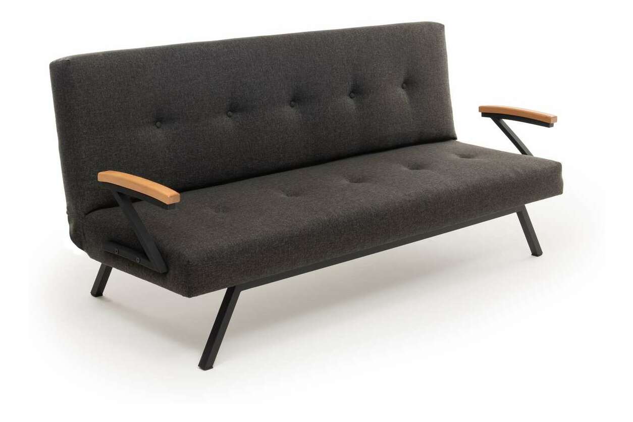 Rozkládací pohovka Zvia (tmavě šedá)