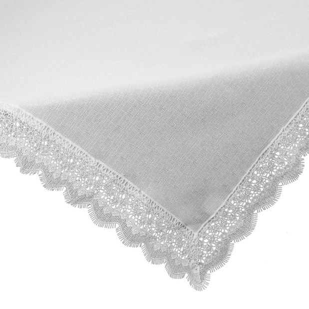 Ubrus 70x150 cm Julis (bílá) (1 ks)