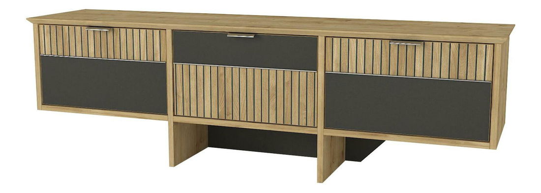 TV stolek/skříňka Polete TV (antracitový safír)