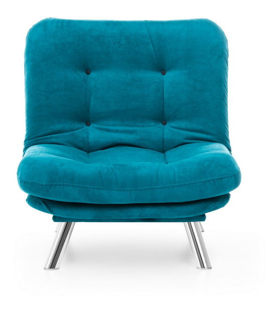 Křeslo Mishike 1 (Petrolejová)